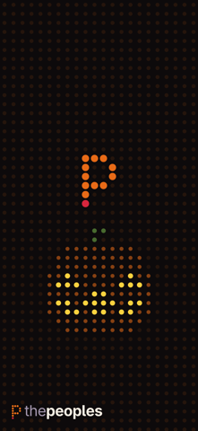 Wallpaper 1179x2556 dark, wordmark
